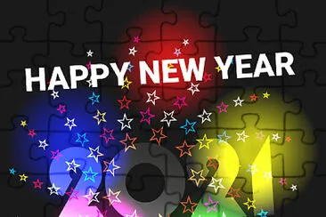 Happy New Year 2021 jigsaw puzzle