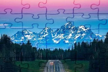 Parque Nacional Grand Teton - Wyoming - USA jigsaw puzzle