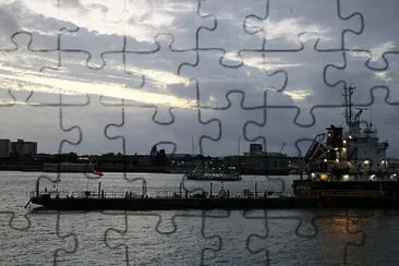 Portsmouth Skies, U.K. jigsaw puzzle