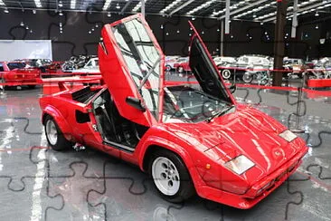 Lamborghini Countach, Gosford Car Museum, NSW jigsaw puzzle