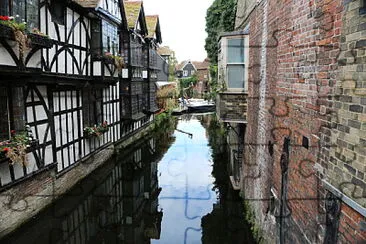 Canal, Canterbury, U.K.