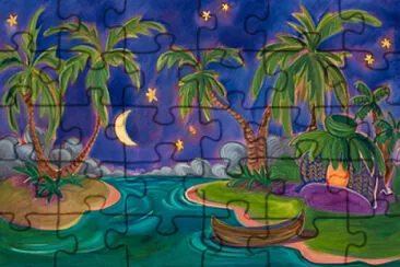 Emerald Shorelines jigsaw puzzle