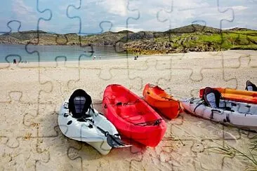 A lonely stretch jigsaw puzzle