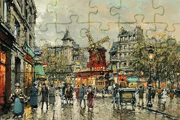 Moulin rouge jigsaw puzzle