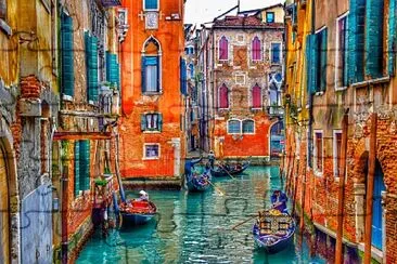 VENECIA CANALES jigsaw puzzle