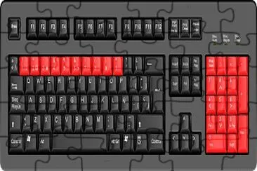 El teclado jigsaw puzzle