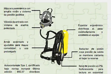 EQUIPO AUTOCONTENIDO SCBA jigsaw puzzle