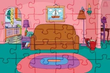 The Simpsons jigsaw puzzle