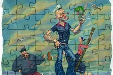 Popeye jigsaw puzzle