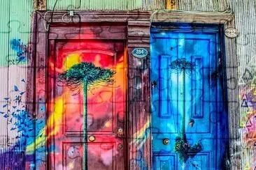 Colorful Doors