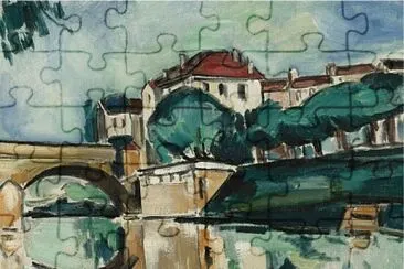 Vlaminck le pont de Poissy