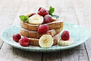 french toast jigsaw puzzle