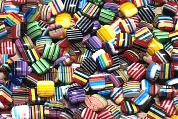 Striped Beads