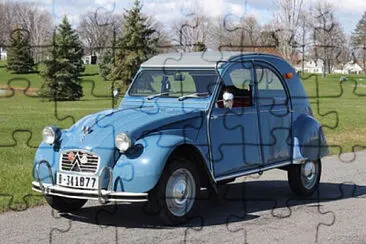 1963 CitroÃ«n 2CV jigsaw puzzle