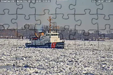 Biscayne Bay-104 USCG ice breaking jigsaw puzzle