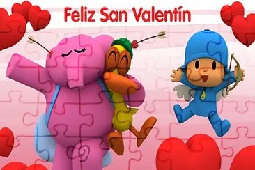 FELIZ SAN VALENTIN jigsaw puzzle