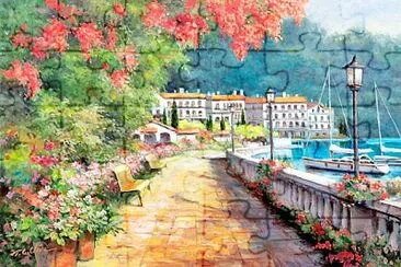 paseo marÃ­timo jigsaw puzzle