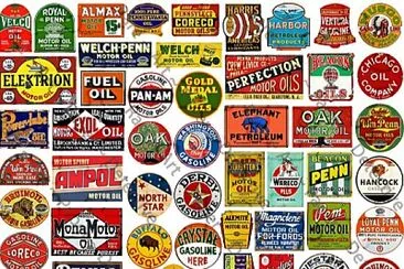 Motor Oil Signs