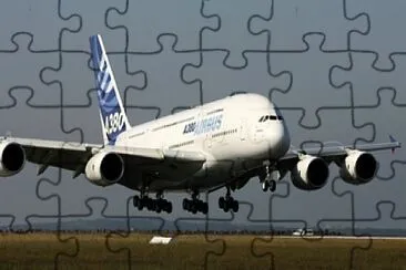 פאזל של airbus a380 3