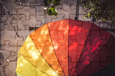 Umbrella jigsaw puzzle