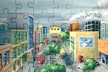 Comunidad urbana jigsaw puzzle