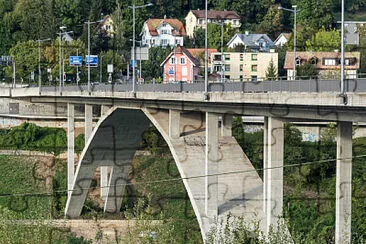 Siggenthaler Bridge in Baden Switz