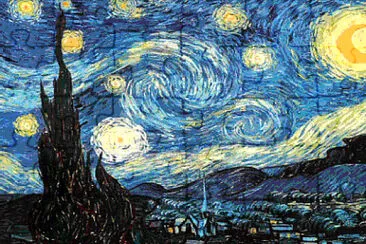 פאזל של starry night