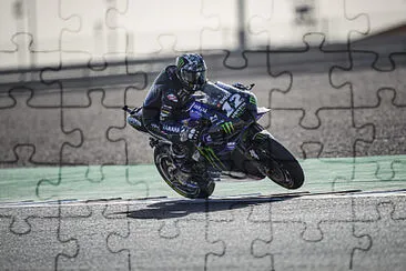 2021 Maverick Viñales at Qatar Grand Prix jigsaw puzzle