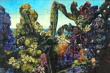 Max Ernst - Convolvulus (1941) jigsaw puzzle