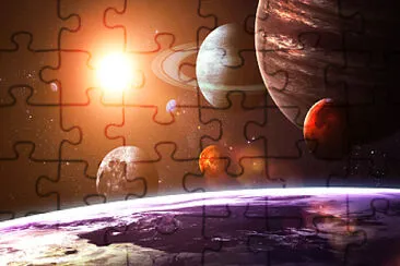 Do Sistema Solar jigsaw puzzle