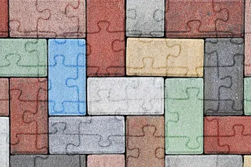 bricks jigsaw puzzle