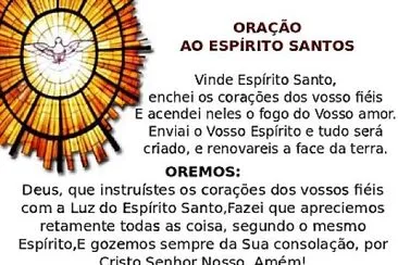 פאזל של Oração Espírito Santo