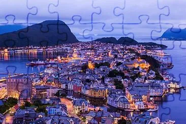 ALESUND, NORUEGA jigsaw puzzle