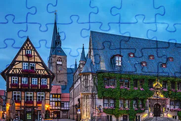 Quedlinburg-(Sajonia Anhalt) jigsaw puzzle