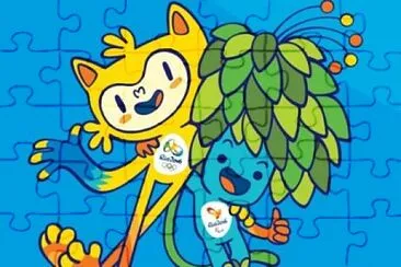 Mascotes Olímpicos 2016 - Vinicius e Tom