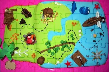 MAPA DEL TESORO jigsaw puzzle