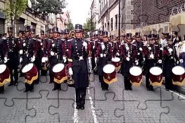 Banda de guerra.