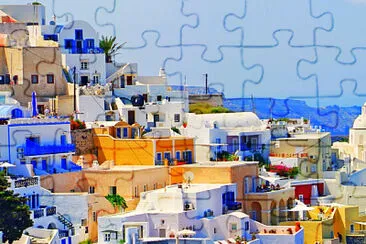 פאזל של Pueblos Santorini