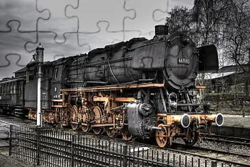 Retro Tren jigsaw puzzle