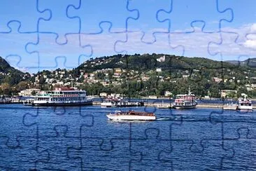 אגם קומו איטליה jigsaw puzzle