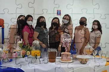 Quebra cabeça das amigas