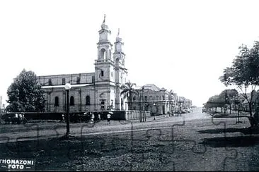 Igreja Matriz São José em 1938. Estilo Arquitetôn