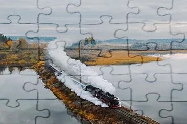 Tren Ruso jigsaw puzzle