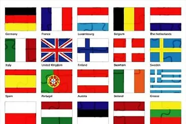 países en ingles jigsaw puzzle