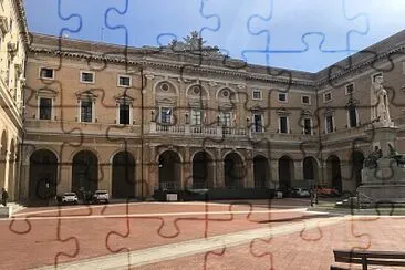 piazza di recanati jigsaw puzzle