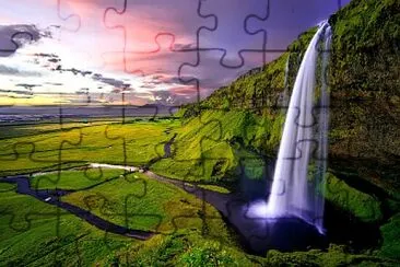 Cascade jigsaw puzzle