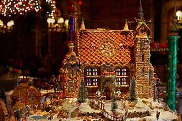 Gingerbread house jigsaw puzzle