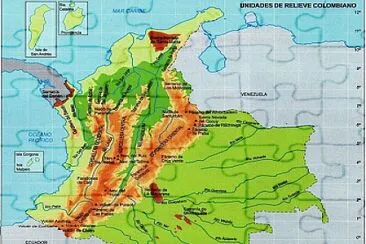 Mapa del relieve