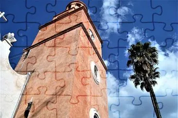 Torre de templo en Guanajuato, Gto.