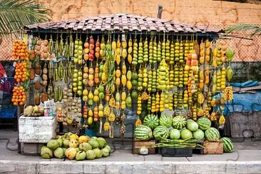 Fruit stand in Amazon area